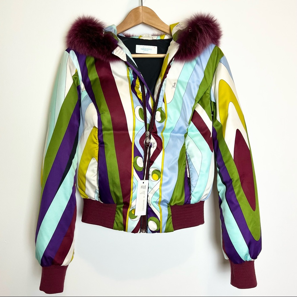 SOLD NWT Vintage Emilio Pucci Fall 2004 Puffer Jacket